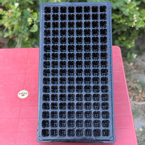 Professional 128-Cell Seedling Starter Tray – Durable Heavy-Duty Propagation Nursery Pot for Garden Seeds